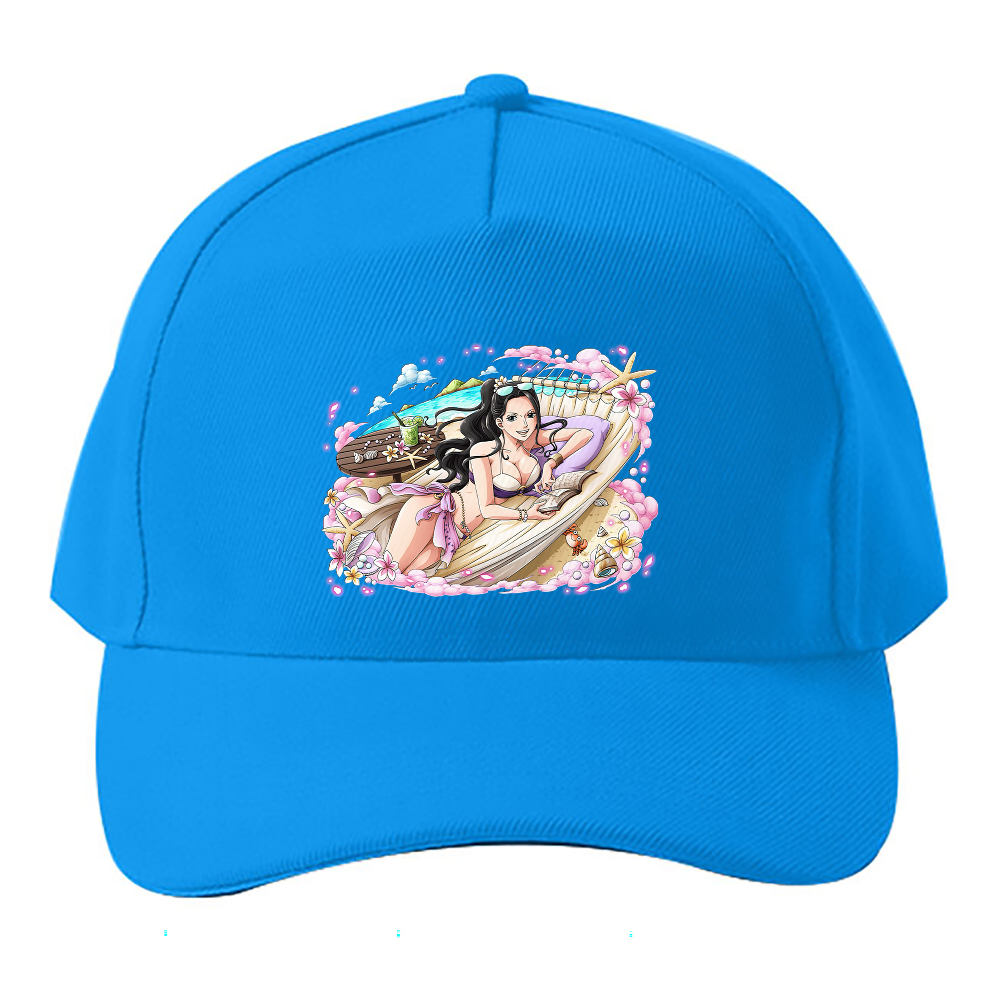 （画像用） ワンピース ニコ・ロビン ONE PIECE Nico Robin ベースボールキャップ 綿100％ 男女兼用 帽子 スポーツ